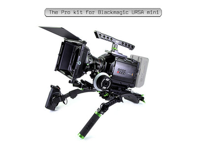 LANPARTE URSK-03 PRO SHOULDER KIT FOR BLACKMAGIC URSA MINI Rig/Kits - CINEGEARPRO