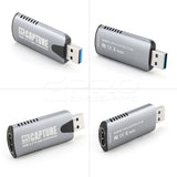 CGPro HDMI 2.0 To USB Video Capture Card Adapter Support 4K 60Fps Input / 1080P 60Fps Output