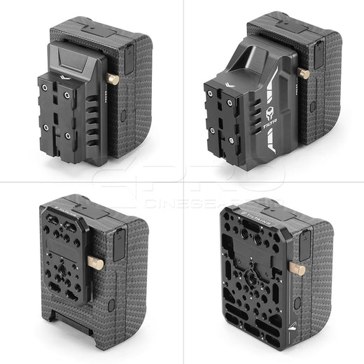 CGPro 99Wh Pocket Size V-Mount Battery 15A 6875mAh 2x D-Tap 14.4V 2x USB-A 5V