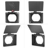 CGPro 114mm Indie Carbon Clamp on Mini-Matte box 4x4" / 4x5.65"