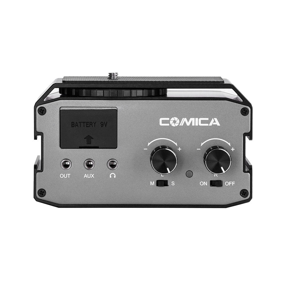 COMICA Audio CVM-AX3 Dual-Channel Audio Mixer for DSLRs