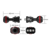 Vlogger Arri Locating Pin Mount For VIPER Articulating Magic Arm