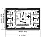 ISO 12233 2X Standard Resolution Test Chart 765x475mm