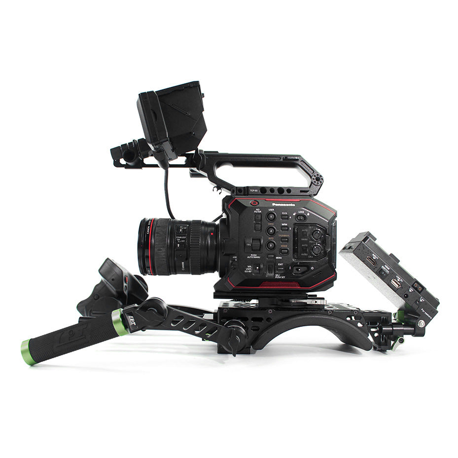 LanParte EVA1K-01 Basic Handle Kit for AU-EVA1 Camera  - CINEGEARPRO
