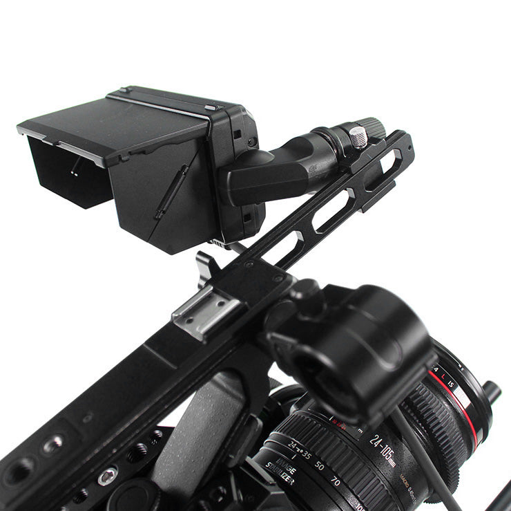 LanParte EVA1K-01 Basic Handle Kit for AU-EVA1 Camera  - CINEGEARPRO