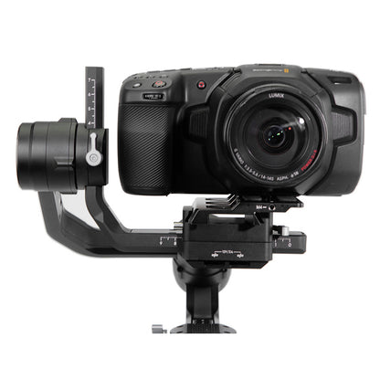 LanParte Offset Camera Plate for Ronin-S for BMPCC 4K Plate - CINEGEARPRO