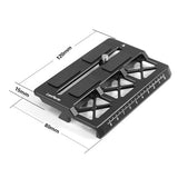 LanParte Offset Camera Plate for Ronin-S for BMPCC 4K Plate - CINEGEARPRO