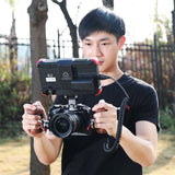 SmallRig 2118 Left Side Wooden Grip with NATO Mount Side Handles - CINEGEARPRO