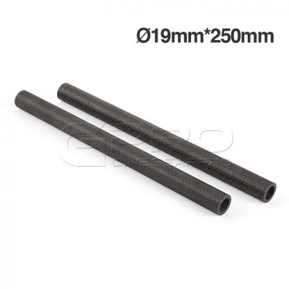 CGPro High Strength 19mm Carbon Fibre Dragon Rods (8 - 18 inch) Support Rods - CINEGEARPRO