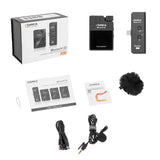 Comica BoomX-D 2.4G Digital 1-Trigger-2 Wireless Microphone  - CINEGEARPRO