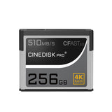 CINEDISKPRO CFast 2.0 Memory Card 4K RAW 256GB/512GB/1TB