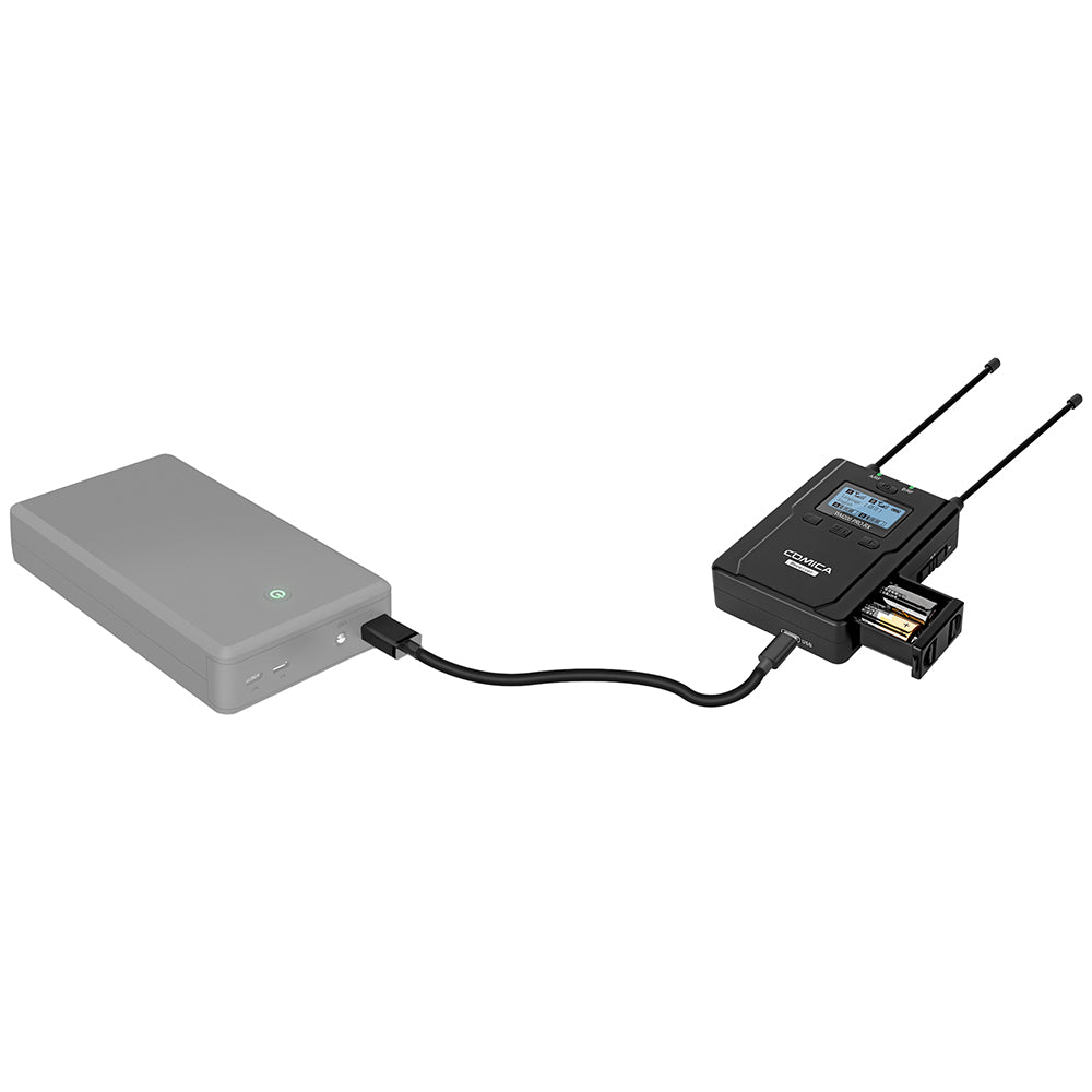 COMICA CVM-WM200 PRO UHF Metal Dual-channel Wireless Microphone
