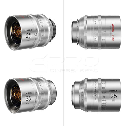 DZOFILM Retro Vespid 7 Cine Lens Kit PL and EF Mount