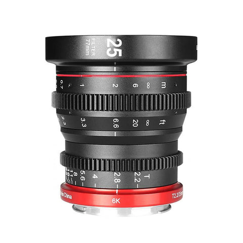 MEIKE 25mm T2.2 Mini Prime Series Cine Lens RF Mount