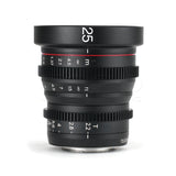 MEIKE Manual Focus Cinema Prime Lens Sony E Mount