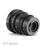 MEIKE 25mm T2.2 Manual Focus Cinema Prime Lens MFT Mount