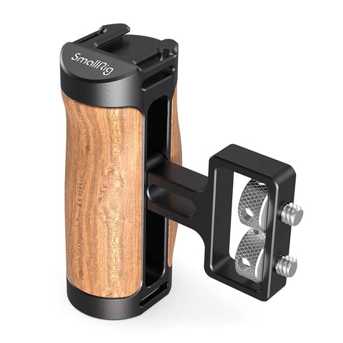 SmallRig 2913 Wooden Mini Side Handle (1/4”-20 Screws)