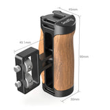 SmallRig 2913 Wooden Mini Side Handle (1/4”-20 Screws)