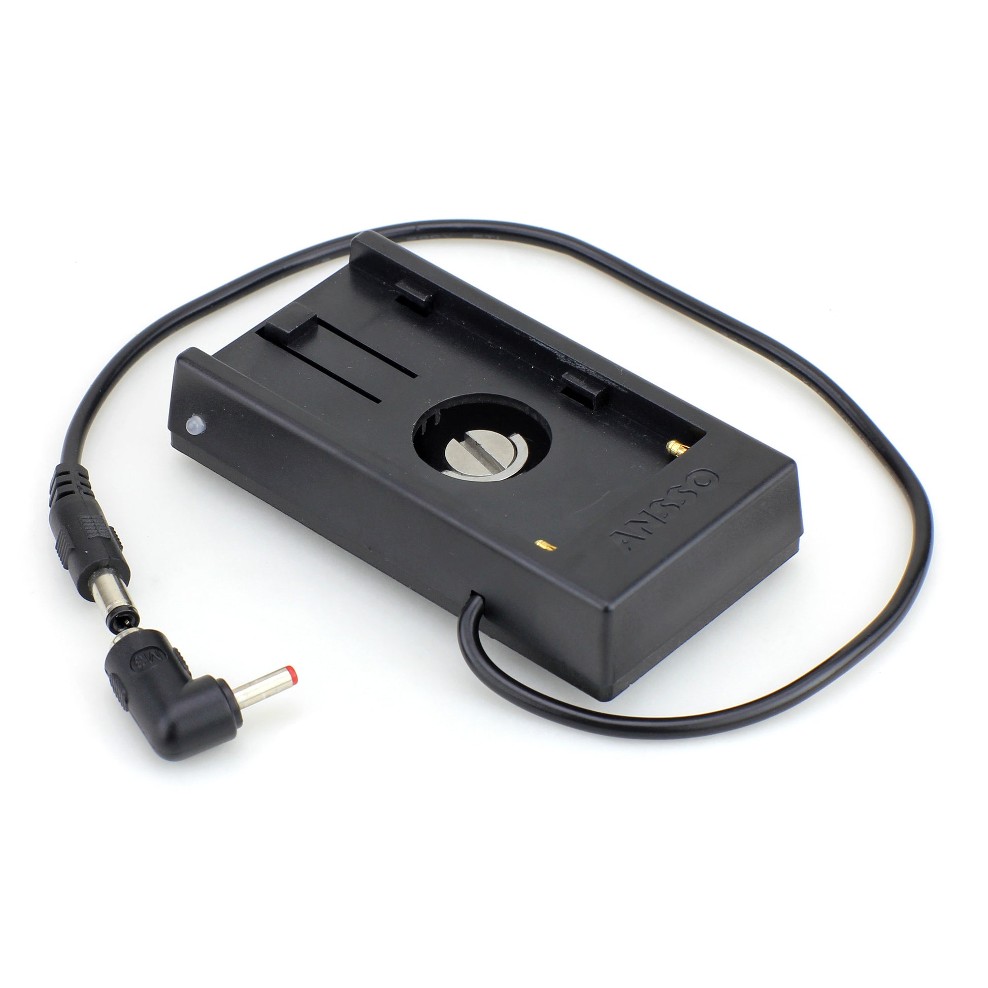 DC 5.5x2.1mm Female Jack to 3.5x1.35mm Male Plug Right Angel Power Converter Adapter Power Adapter - CINEGEARPRO