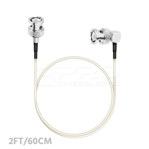 CGPro 12G SDI Cable BNC to Right Angle BNC