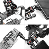 Vlogger NATO Rail  46mm - 70mm with Safety Pin