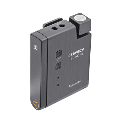 COMICA BoomX-U U2 Broadcasting-Level Multi-functional Mini UHF Wireless Microphone Dual Channel