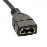 CGPro HDMI Type C Male to HDMI Type A Female 10cm Extension Cable HDMI Cable - CINEGEARPRO