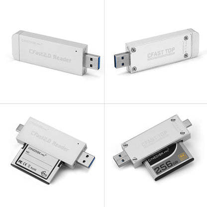 CINEDISKPRO CFast 2.0 Card Reader USB 3.1/Type-C