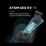 VAXIS ATOM 600 KV SDI/HDMI Wireless Transmission System For RED KOMODO 600ft (White)