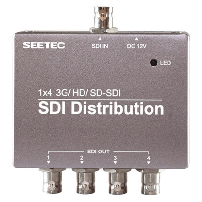 SEETEC SDI-124 3G/ HD/ SD-SDI Distribution 1X4 Converter - CINEGEARPRO