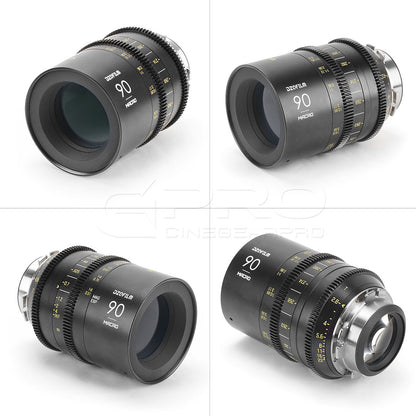 DZOFILM 90mm T2.8 (Macro 1:1.5) VESPID Prime Full Frame Cinema Lens PL&EF interchangeable Mount