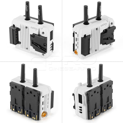 VAXIS ATOM 600 KV SDI/HDMI Wireless Transmission System For RED KOMODO 600ft (White)