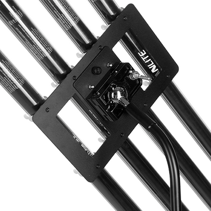 NanLite HD-T12-4-BHG holder for 4 Pavotubes holder with Gooseneck Lighting Accessories - CINEGEARPRO