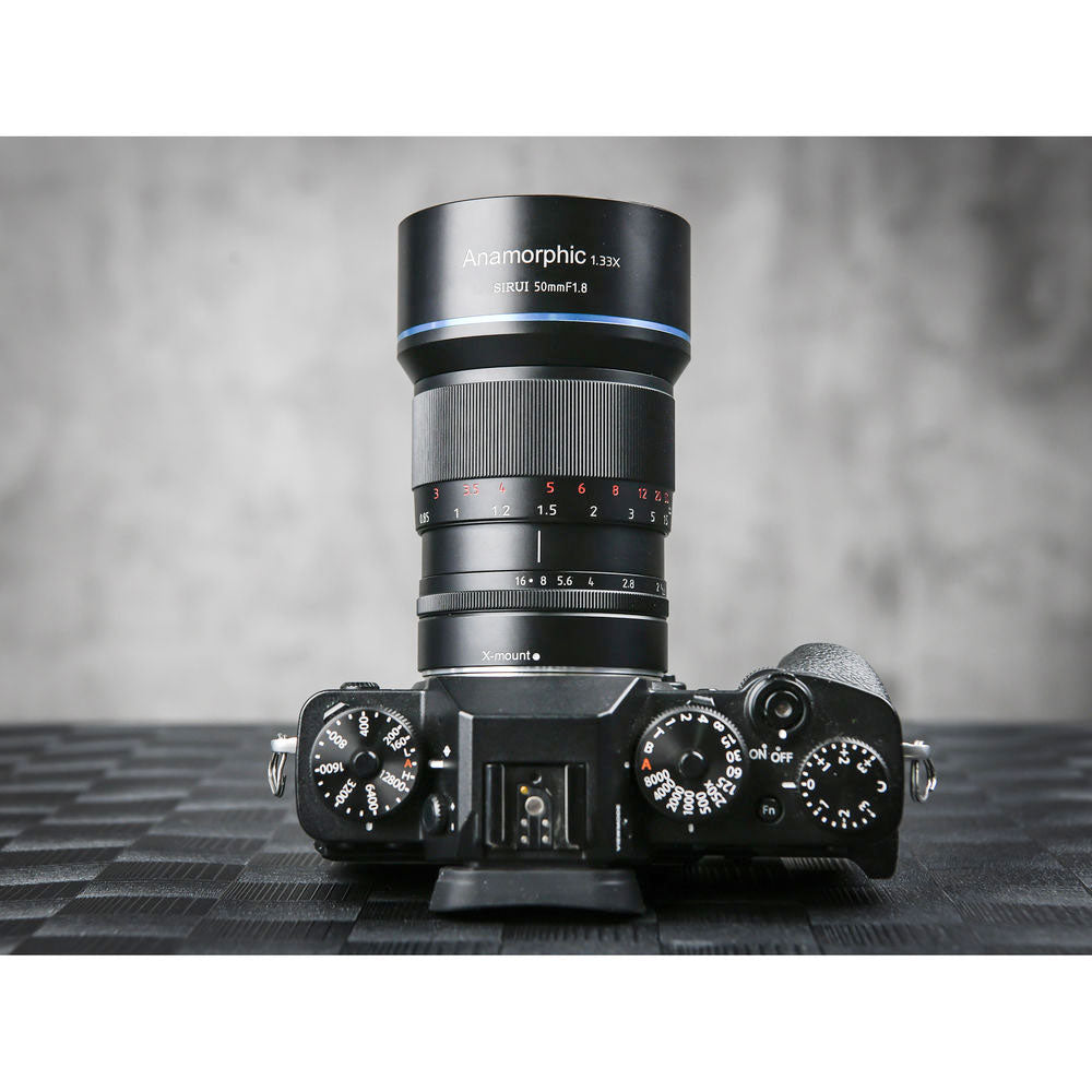 SIRUI 50mm F1.8 Anamorphic 1.33X Lens (MFT/E/X Mount)