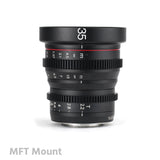 MEIKE 35mm T2.2 Manual Focus Cinema Prime Lens Lens - CINEGEARPRO