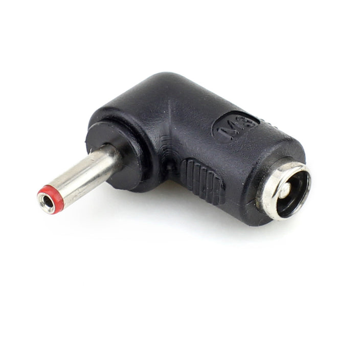 DC 5.5x2.1mm Female Jack to 3.5x1.35mm Male Plug Right Angel Power Converter Adapter Power Adapter - CINEGEARPRO