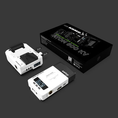 VAXIS ATOM 600 KV SDI/HDMI Wireless Transmission System For RED KOMODO 600ft (White)