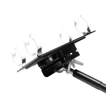 NanLite HD-T12-2-BHG holder for 2 Pavotube tubes holder with Gooseneck Lighting Accessories - CINEGEARPRO