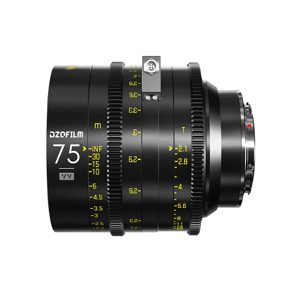 DZOFILM VESPID Cyber 75mm T2.1 Prime Cine Lens PL&EF interchangeable Mount