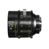 DZOFILM VESPID Cyber 75mm T2.1 Prime Cine Lens PL&EF interchangeable Mount