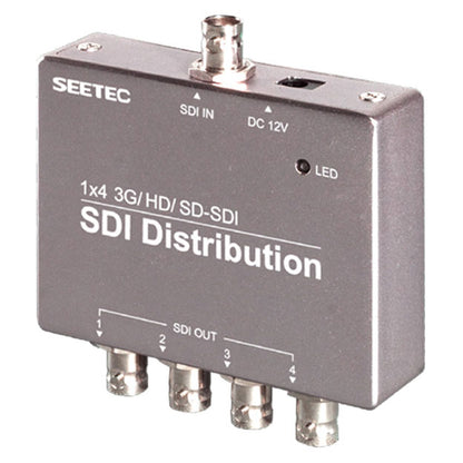 SEETEC SDI-124 3G/ HD/ SD-SDI Distribution 1X4 Converter - CINEGEARPRO