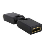 CGPro AM-AF-360 HDMI Type A Male to Type A Female 360 Degree Angled Rotating Extension Adapter HDMI Adaptor - CINEGEARPRO