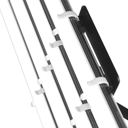 NanLite HD-T12-4-BHG holder for 4 Pavotubes holder with Gooseneck Lighting Accessories - CINEGEARPRO