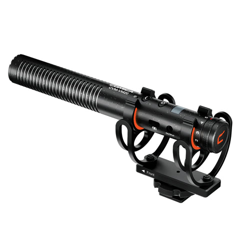Comica CVM-VM20 Multi-Functional Super Cardioid Condenser Shotgun Microphone