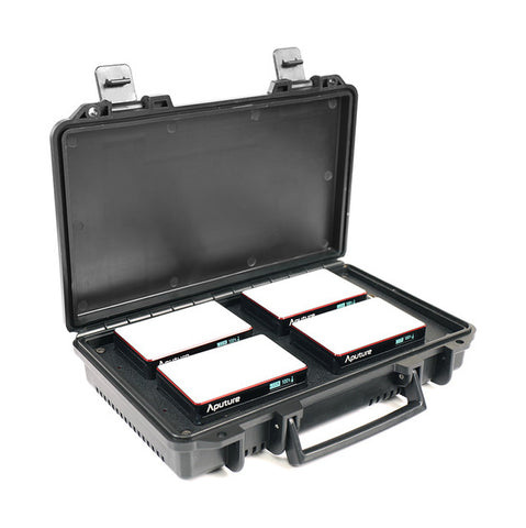 Aputure MC RGBWW 3200K-6500K LED Light 4/12-Light Travel  Kit W/ Charging Case