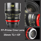 MEIKE FF-Prime 35mm T2.1 Full Frame Cine Lens