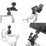 Vlogger Arri Locating Pin Mount For VIPER Articulating Magic Arm
