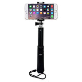iPearl Wireless Selfie Stick Sliver Gray Colour  - CINEGEARPRO