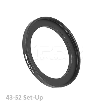 CGPro Aluminum Step-Up/Down lens Ring 52mm