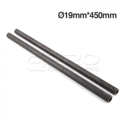 CGPro High Strength 19mm Carbon Fibre Dragon Rods (8 - 18 inch) Support Rods - CINEGEARPRO